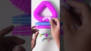 Relaxing Voicing and color changing of pop tube 🎃🎈 asmr creative satisfyingrelaxing voicings [upl. by Dnartreb]