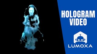 GHOST  3D Animation for hologram  hélice holographique [upl. by Rumpf433]