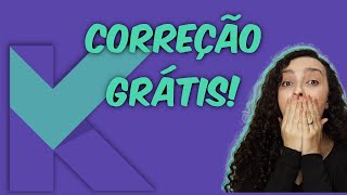 KORRIGE  Como corrigir redação de graça TUTORIAL Enem 2021 [upl. by Gati537]