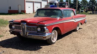 First Drive in the 1959 Edsel [upl. by Eseuqram]