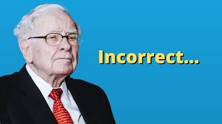 ⚠️ Warren Buffetts bad advice [upl. by Steward604]