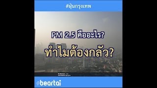 PM 25 คืออะไร ทำไมต้องกลัว [upl. by Lincoln]