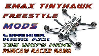 Emax Tinyhawk Freestyle plus mods part 1 [upl. by Suiluj288]