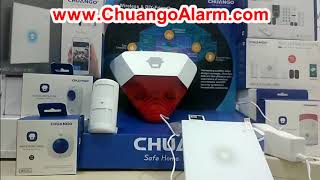 Cara Seting Sirene Alarm Outdoor Chuango WS 280 [upl. by Mario]