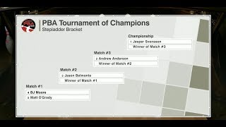 2018 PBA Tournament of Champions Stepladder Finals [upl. by Ahsienom]