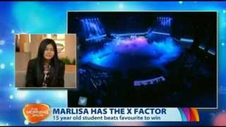 Marlisa Punzalan The X Factor Australia 2014 interview on The Morning show [upl. by Divadnahtanoj]