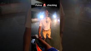 police 🚨 checking  Chennai police 🚨 checking police checking shorts trending [upl. by Aikenat241]