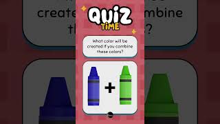 Guess the COLOR Quiz  Crayola Color Game [upl. by Patterman]