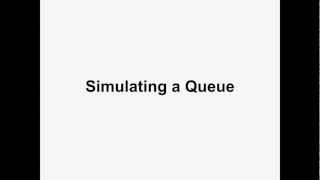 Simulating a Queue Basic Discrete Event Simulation [upl. by Arondell]