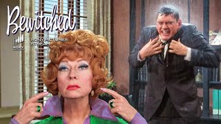 Endora challenges Sam to teach Darrin a lesson  Bewitched  TV Show [upl. by Gish]