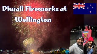 Fireworks 🎆 in Wellington  නවසීලන්තේ 🇳🇿 මල්වෙඩි Sinhala vlog  Diwali Festival [upl. by Sasha]