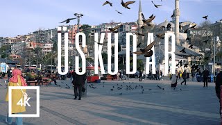 ⁴ᴷ🇹🇷 Uskudar relaxing walking  Istanbul Turkiye  City sounds 4K UHD [upl. by Erised228]