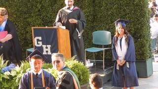 ALLISON GRADUATES FROM GABRIELINO HS [upl. by Eadrahc273]