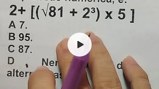 Expressões Numéricas edutuber matematica [upl. by Rebhun]