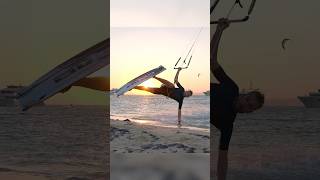 When the first try is a fail  kiteboarding [upl. by Clava]