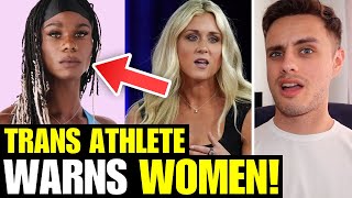 Trans Athlete Sends WARNING To FEMALE Competitors Riley Gaines GOES OFF In Response… [upl. by Babita]