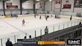 U12A Orangeville Flyers vs Richmond Hill Jaguars Black [upl. by Aiyotal]