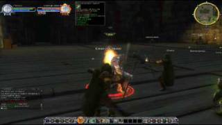 Lotro 4 Rangers 1 Burglar and 1 Hunter Take TA [upl. by Surdna388]