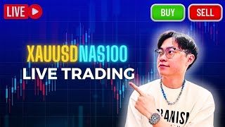 🔴LIVE TRADING  XAUUSDNASDAQ FRI 27th SEPTEMBER 2024 [upl. by Euqor]