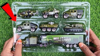 Unboxing Of Army Military Vehicle Toy Set Diecast Model  Kids Toy World [upl. by Eidod]