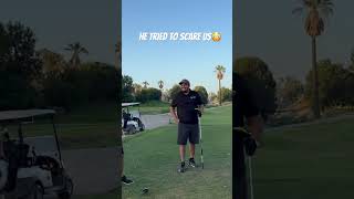 Shoutout to the shock ball💥🏌️😂 music rock 80smusic song cover par3 musicgenre golf beat [upl. by Iot]