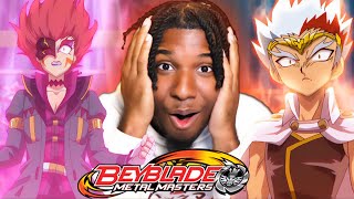 RYUGA VS JACK WAS TOO ONE SIDED FIRST TIME WATCHING BEYBLADE METAL MASTERS EPISODE 4142 REACTION [upl. by Nillad757]