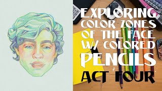 Munsell’s Color System  Color Pencil Portrait ACT 4 [upl. by Eendys]