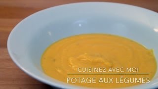 Cuisinez avec moi  Potage aux légumes [upl. by Aidualc]