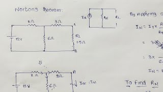 Nortons theorem problems in telugu [upl. by Raff]