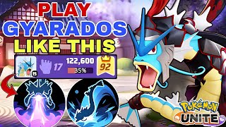 This is the Right Way to Play GYARADOS  Dragon Breath  Bounce  Pokemon Unite [upl. by Bab724]