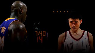 Shaq’s First Encounter With Yao Ming Did Not Go As Expected [upl. by Romney]