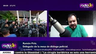 Mesa salarial policial  “La soberbia del Gobierno nos tiene sin respuestas y la gente se cansa” [upl. by Ettenom]