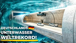 Der Längste Unterwassertunnel der Welt Deutschland trifft Dänemark FehmarnbeltTunnel [upl. by Gherardo]