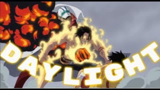 OnePiece Ace Death  Daylight EditAMV [upl. by Colman]