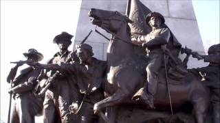 Virginia Monument Featuring Robert E Lee  Gettysburg Battlefield [upl. by Aiceila]