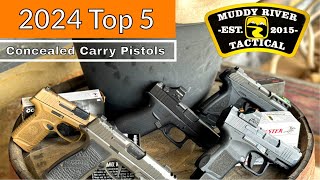 Top 5 Concealed Carry Pistols for 2024 [upl. by Kiona]