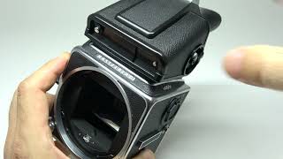 Hasselblad ハッセルブラッド ☆503CXボディ露出計付ファインダーアキュートマットD [upl. by Kori]