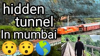 KP waterfall khopoli  full vlog  karjat lonavla Railway tunnel of mumbai adventure view [upl. by Thacher]