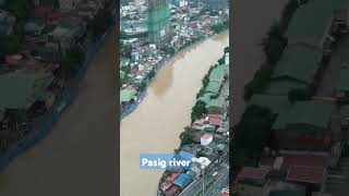 PASIG RIVER September 32024ytshorts philippines BROWNWATER [upl. by Swamy917]