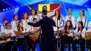 Moment emoționant sustinut de Corul Parohiei Iresti la Romanii au talent [upl. by Eelatan]