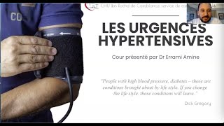 Les urgences hypertensives  CHU Ibn Rochd Casablanca ACIR [upl. by Olcott148]