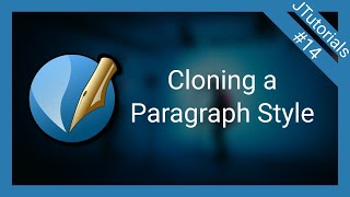 Scribus Tutorial 14 Cloning a Paragraph Style  Scribus Tutorial [upl. by Ihc]