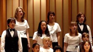 Colburn Childrens Choir Sings quotWhen I Close My Eyesquot [upl. by Carlos]