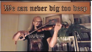 Wind Rose Yogscast  Diggy Diggy Hole violin cover [upl. by Babcock]