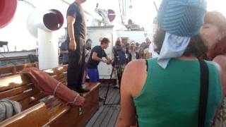 Statsraad Lehmkuhl  Tall Ship 2016  Singing [upl. by Burton]