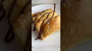 stuffed Nutella with breadnutella recipeshortsyoutubeshorts trendingvedioviral shorts [upl. by Stoddard873]