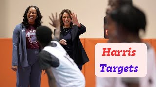 Harris Targets Key Voter Groups in Philadelphia [upl. by Oirasec]