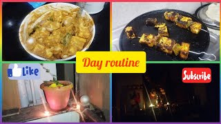 day my routine Paneer Tikka🌹🌹🌹subscribe minivlog kannada 🌹🌹🌹 [upl. by Ennis782]