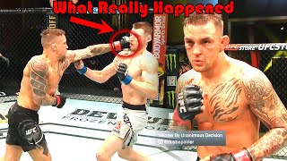 FIGHT OF THE YEAR What Really Happened at UFC Vegas 4 Dustin Poirier vs Dan Hooker [upl. by Annawat691]