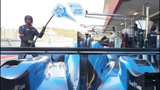 Alex Lynn and APR optimising performance during FP2 at the ELMS 4H Portimao 2024 [upl. by Selie]